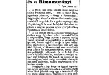 Győri Hírlap, 1935. január 20.