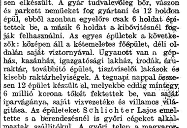 Győri Hírlap, 1905. november 12.